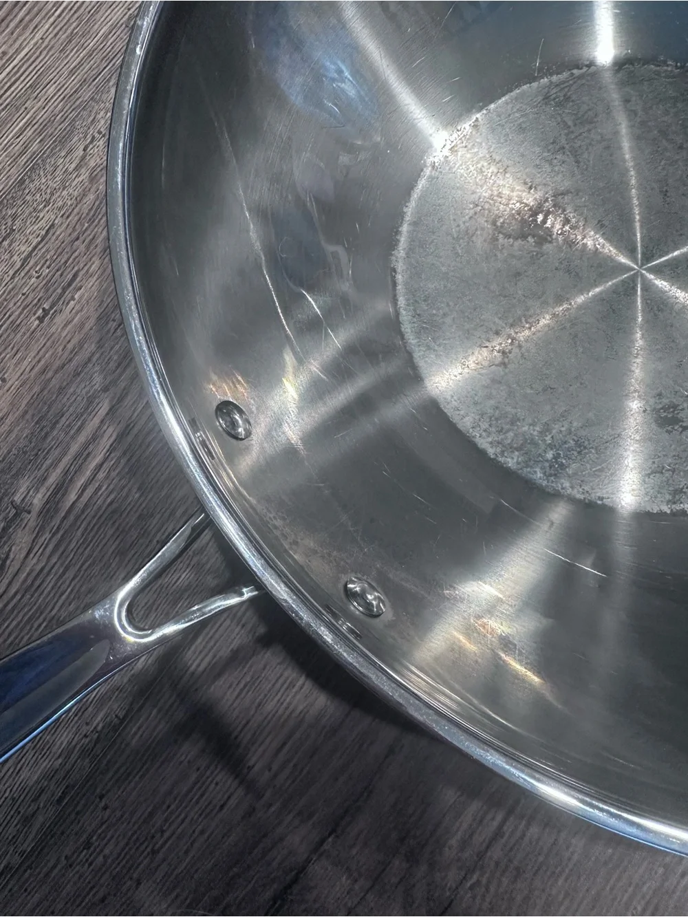 Cuisinart Stainless Steel Wok ~ Silver